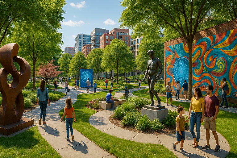 Art-in-green-spaces