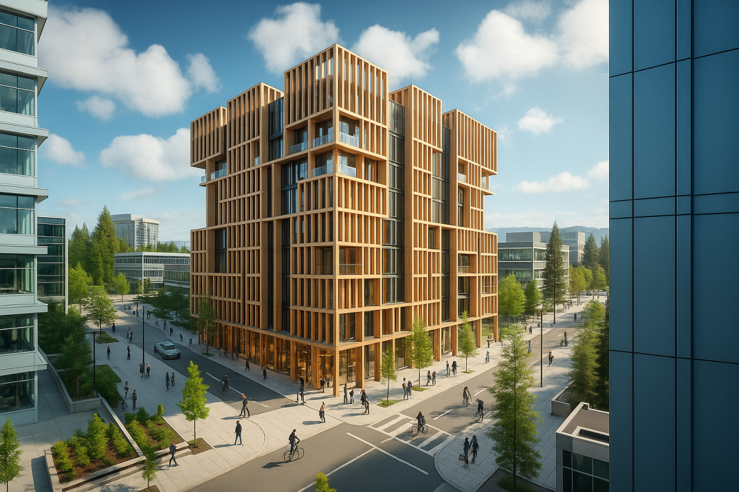 Timber building